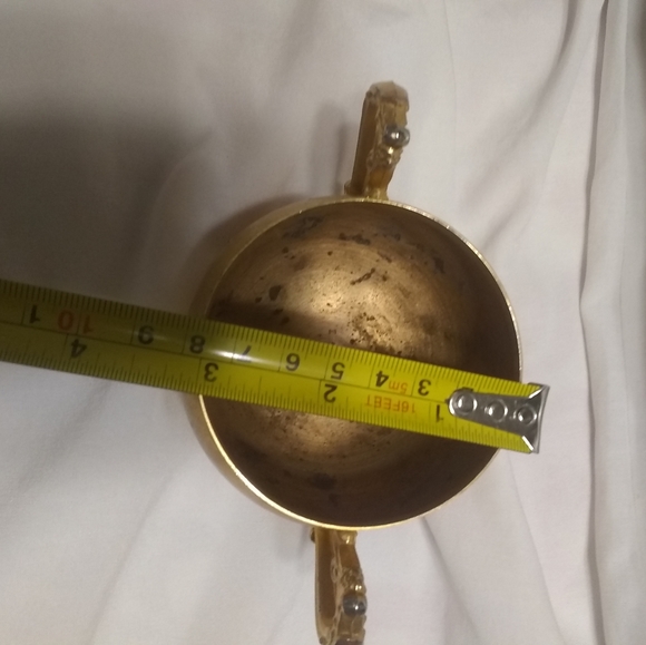 Vintage 24kt gold plated creamer
